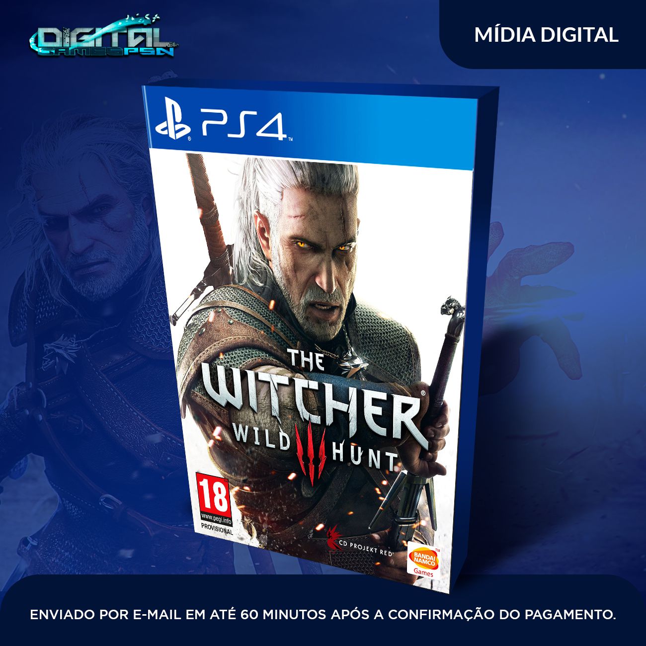 The Witcher 3: Wild Hunt PS4 Mídia Digital - DigitalGamesPSN