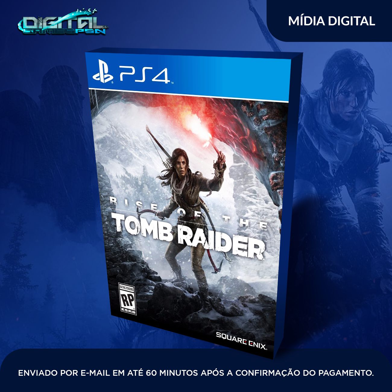 Rise of the Tomb Raider PS4 Mídia Digital (Primária) - DigitalGamesPSN