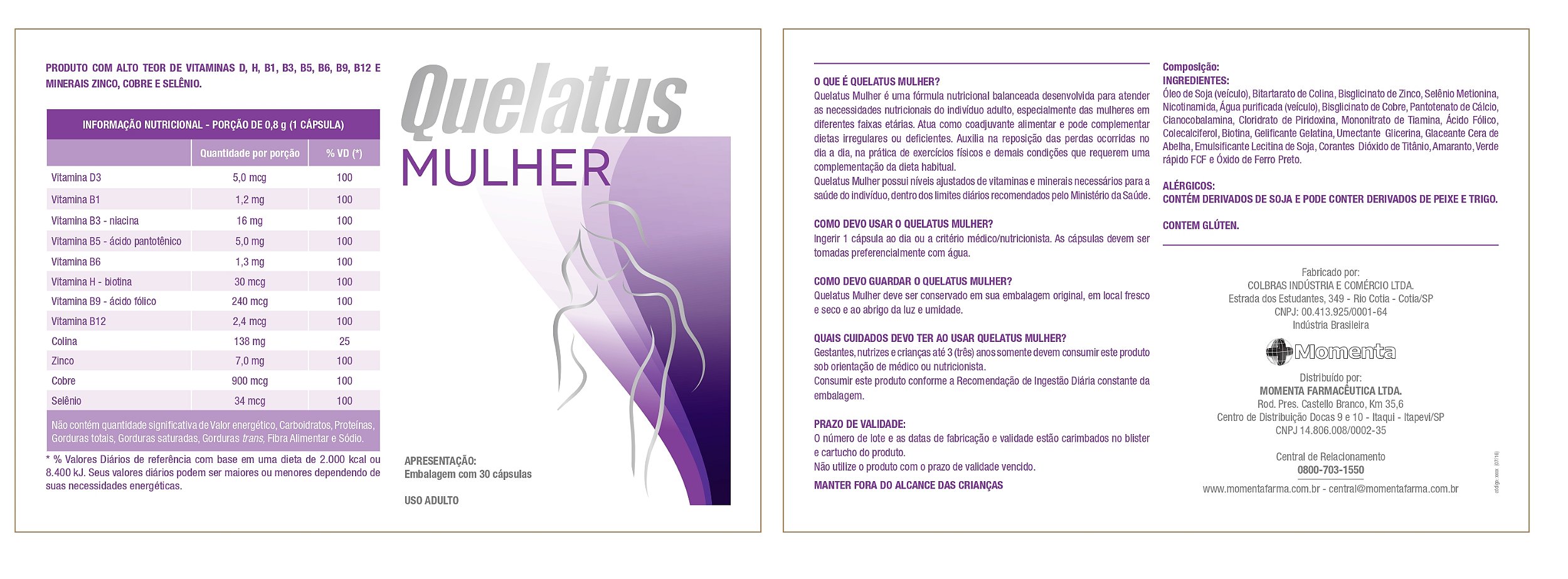  Quelatus Mindリーフレット