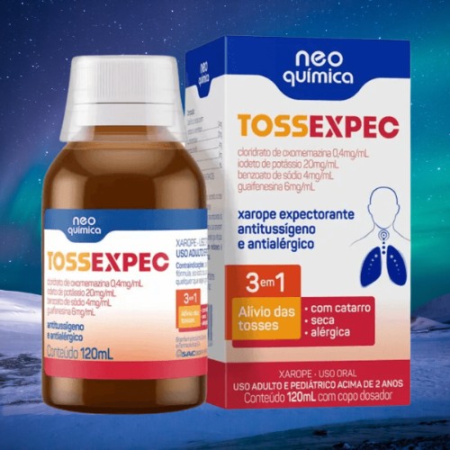 EXPEC TOSSEXPEC EXPECTORANTE ANTITUSSÍGENO ANTIALÉRGICO CATARRO SECA ...