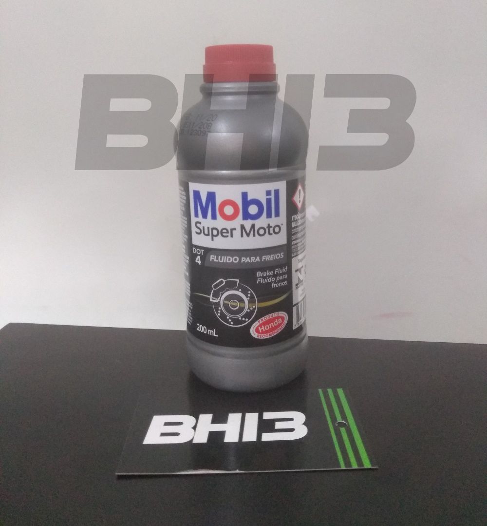 MOBIL DOT 4 Fluído para Freio 4 Sintético Super Moto Mobil 200ml - BH13 ...