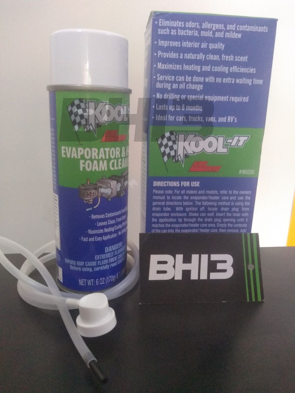 Lubegard Limpa Ar Condicionado KOOLIT™ Evaporator & Heater Foam Clean