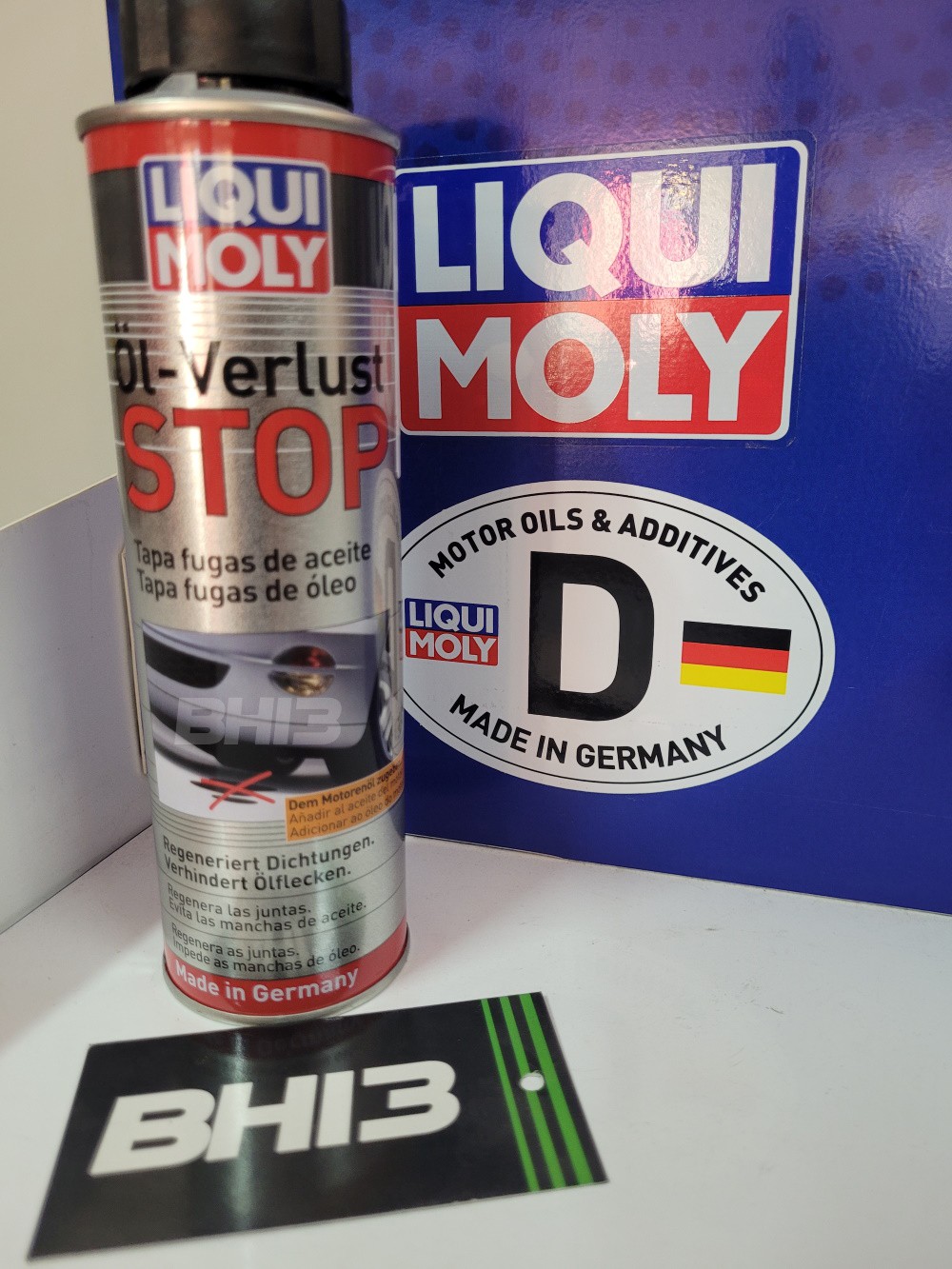Liqui Moly Motor Oil Saver Regenera Juntas de Motor BH13 Walk Machine
