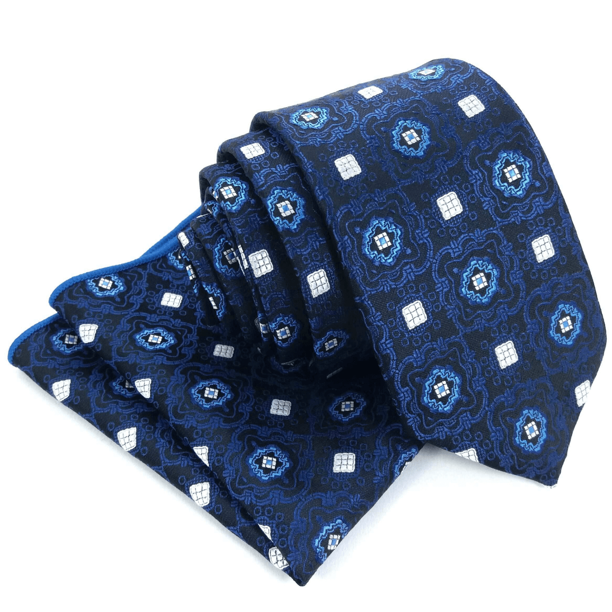 Kit Gravata Slim e Lenço de Bolso Azul Marinho Premium - O Gravateiro -  Gravatas, Acessórios e Moda Masculina
