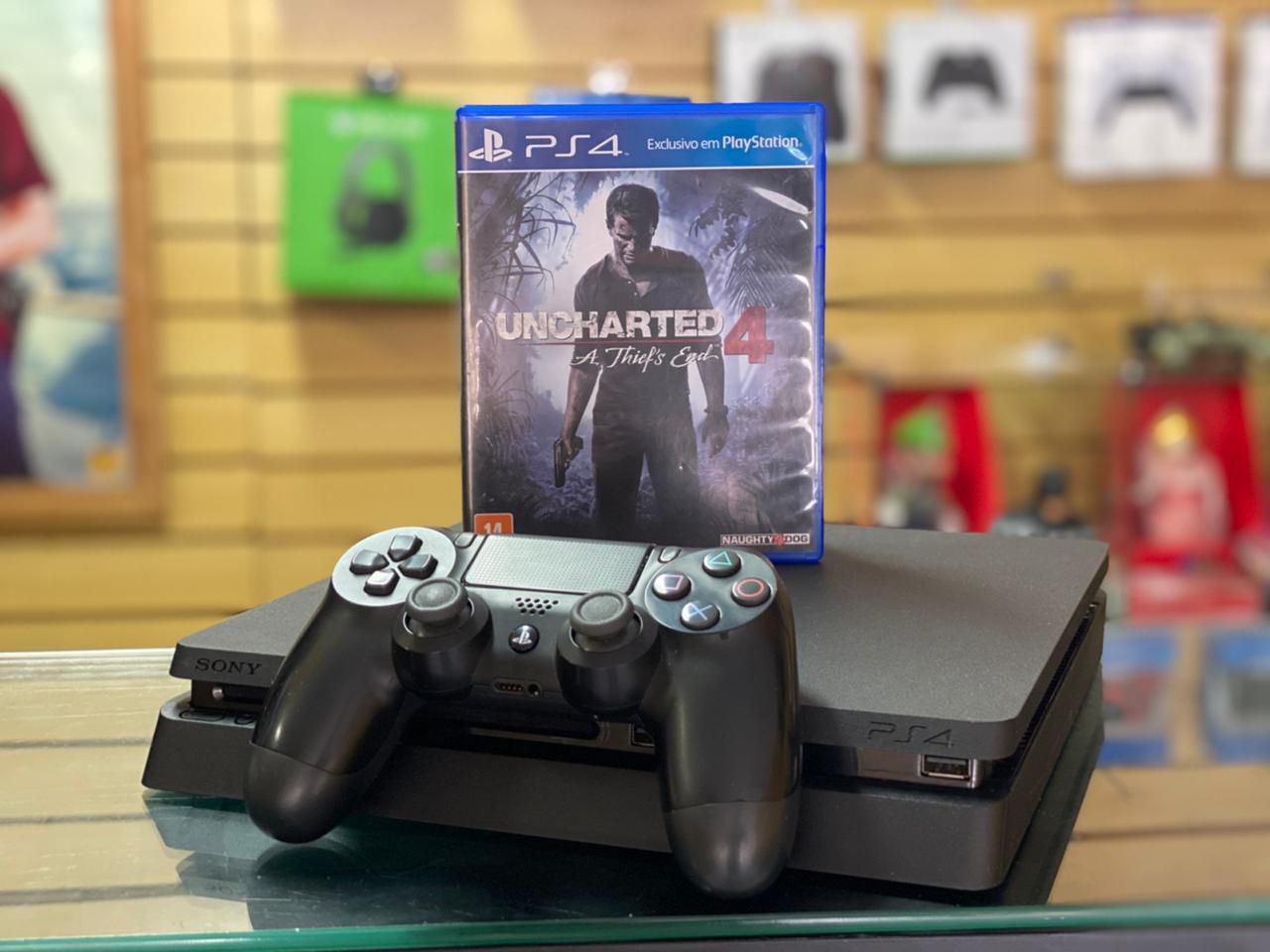 Console Playstation 4 Slim 500gb SEMINOVO - Turok Games Loja