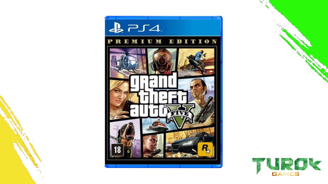 Grand Theft Auto V GTA - Ps4 - Turok Games - Só aqui tem gamers de