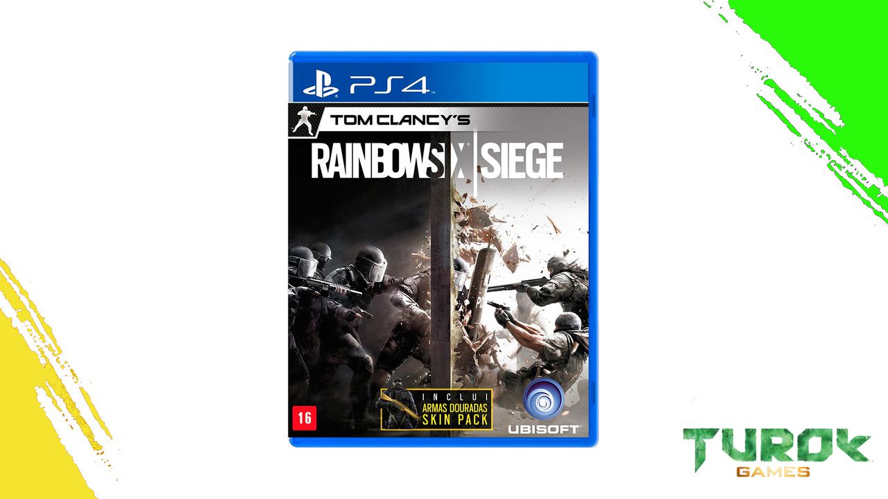 Jogo Ps4 Tom Clancys Rainbow Six Siege Game