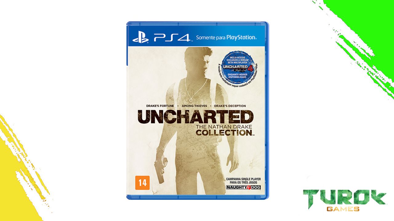 Uncharted 4 - Ps4 - Turok Games - Só aqui tem gamers de verdade!