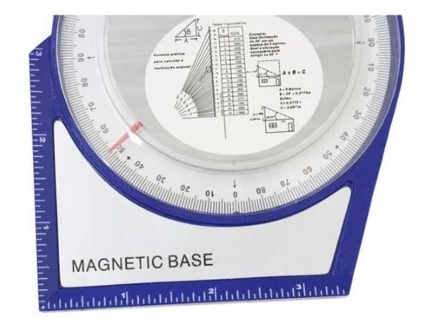 Nível Angular Com Base Magnética Ch Lee Tools Pro 610056 - Mgm Informática