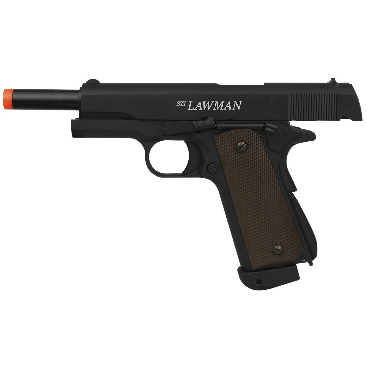 Pistola Airsoft Gbb Co2 1911 Sti Lawman Blowback Full Metal Asg