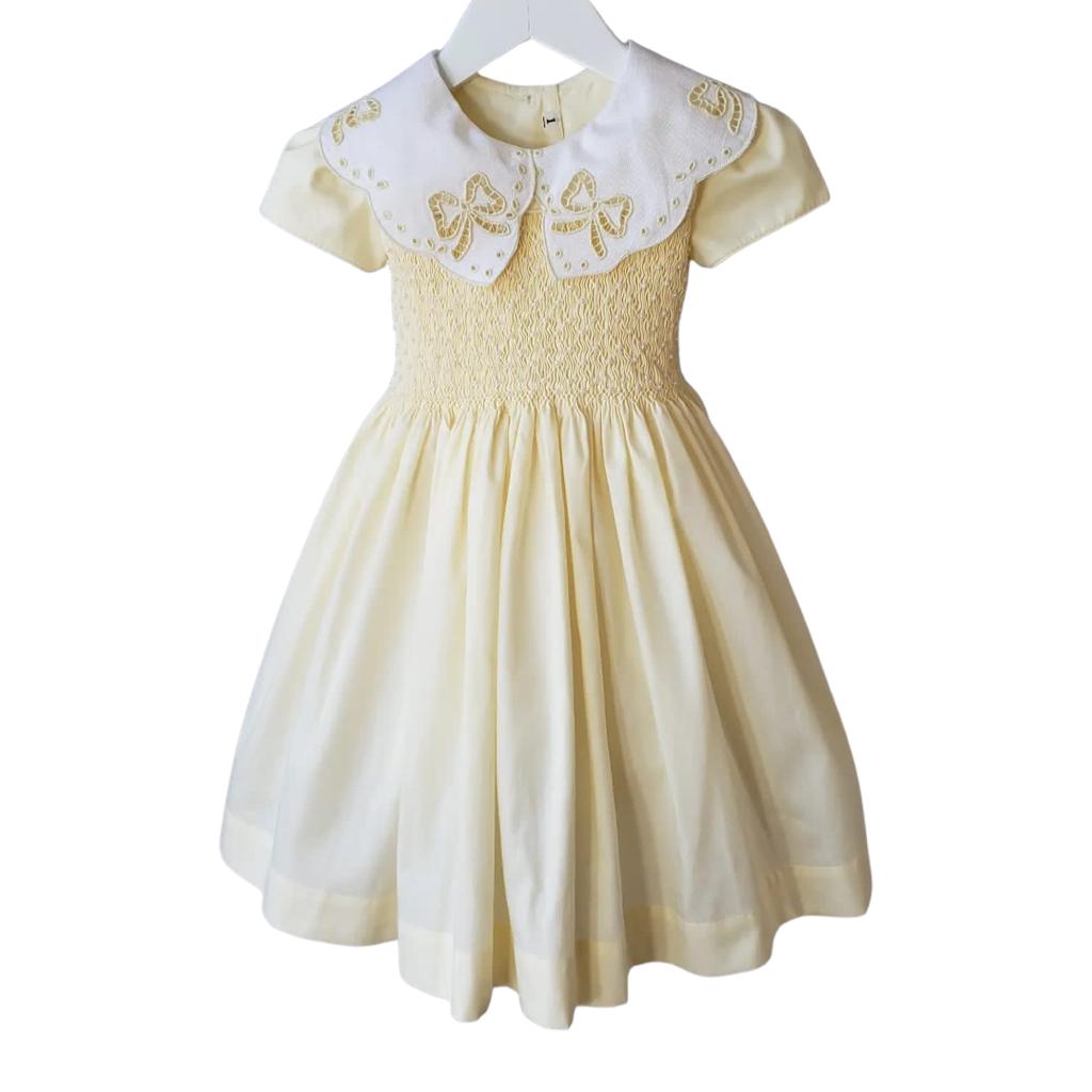 Vestido Infantil Casinha de Abelha Salomé - Verde - Little Closet