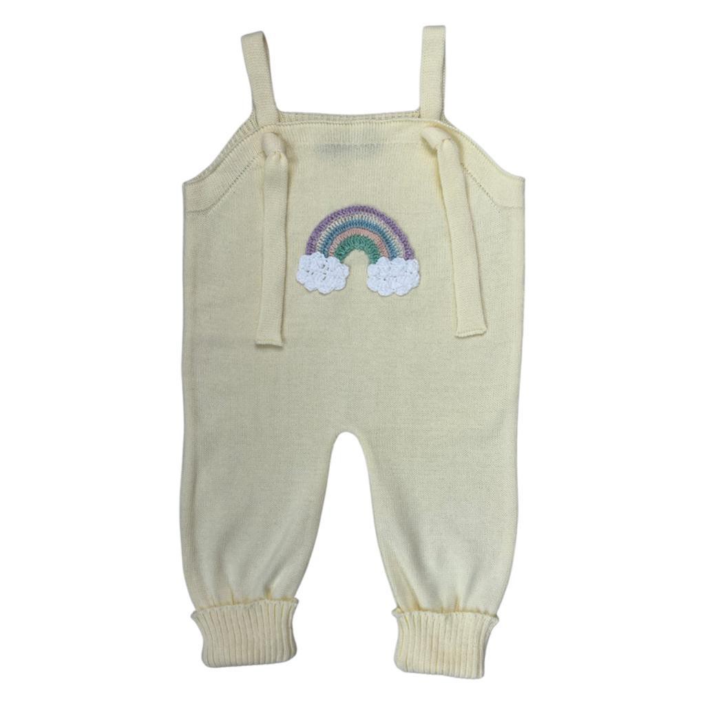 Boneca Little Me com roupa bordada em ponto smock - Little Closet