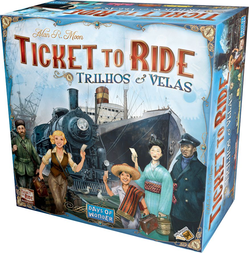 Jogo de tabuleiro Ticket to Ride