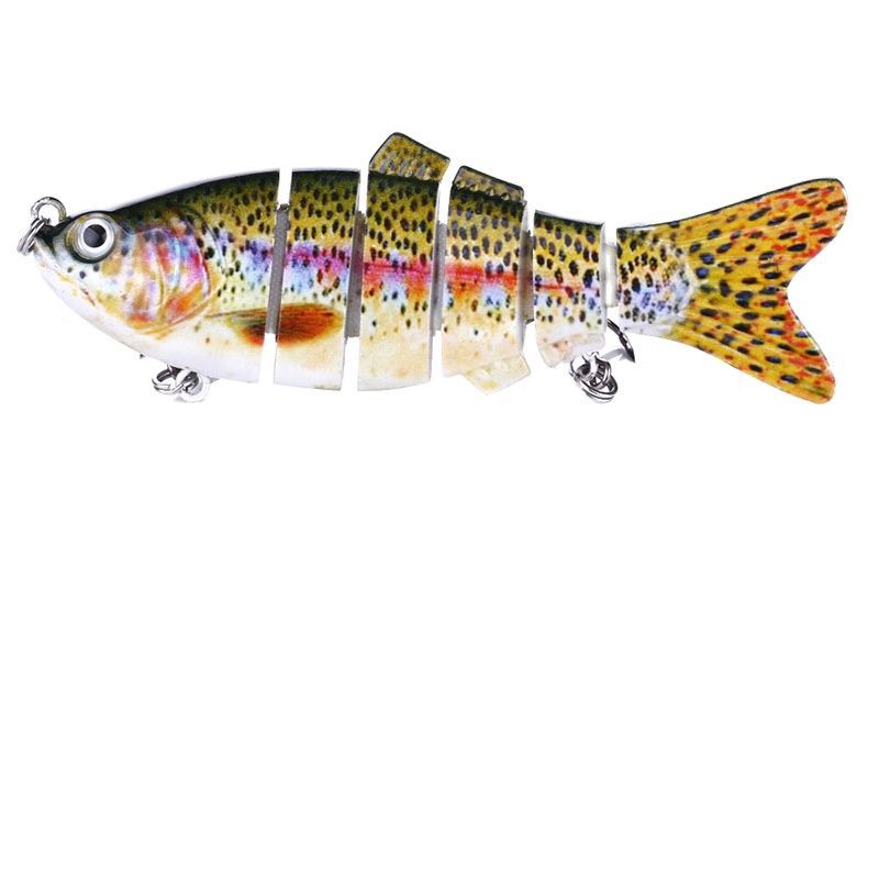 Kit Iscas De Pesca Com Cauda | 10 Unidades 5g-14g | Ouro E Prata