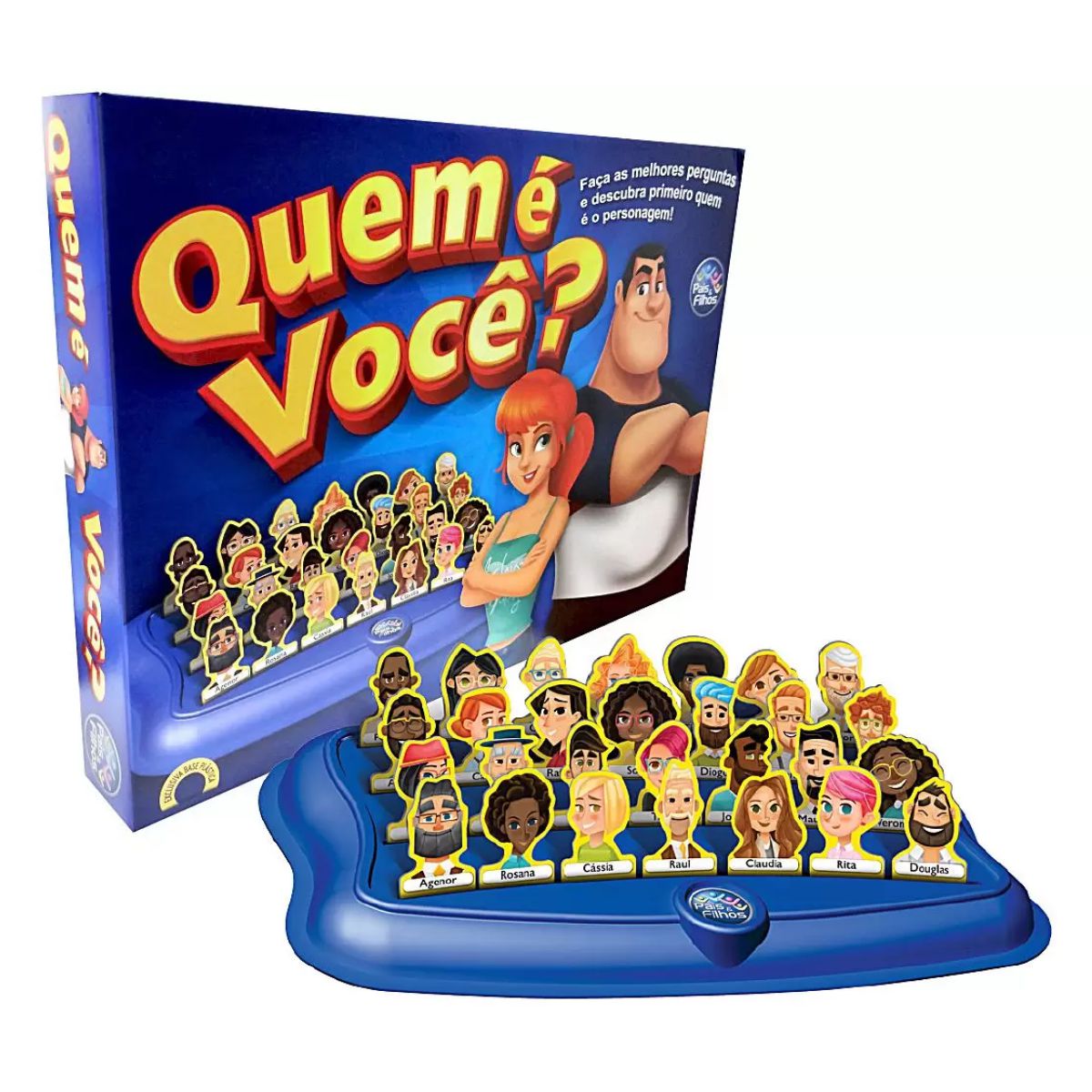 Brinquedo Jogo de Tabuleiro Quem é você Infantil advinha quem é