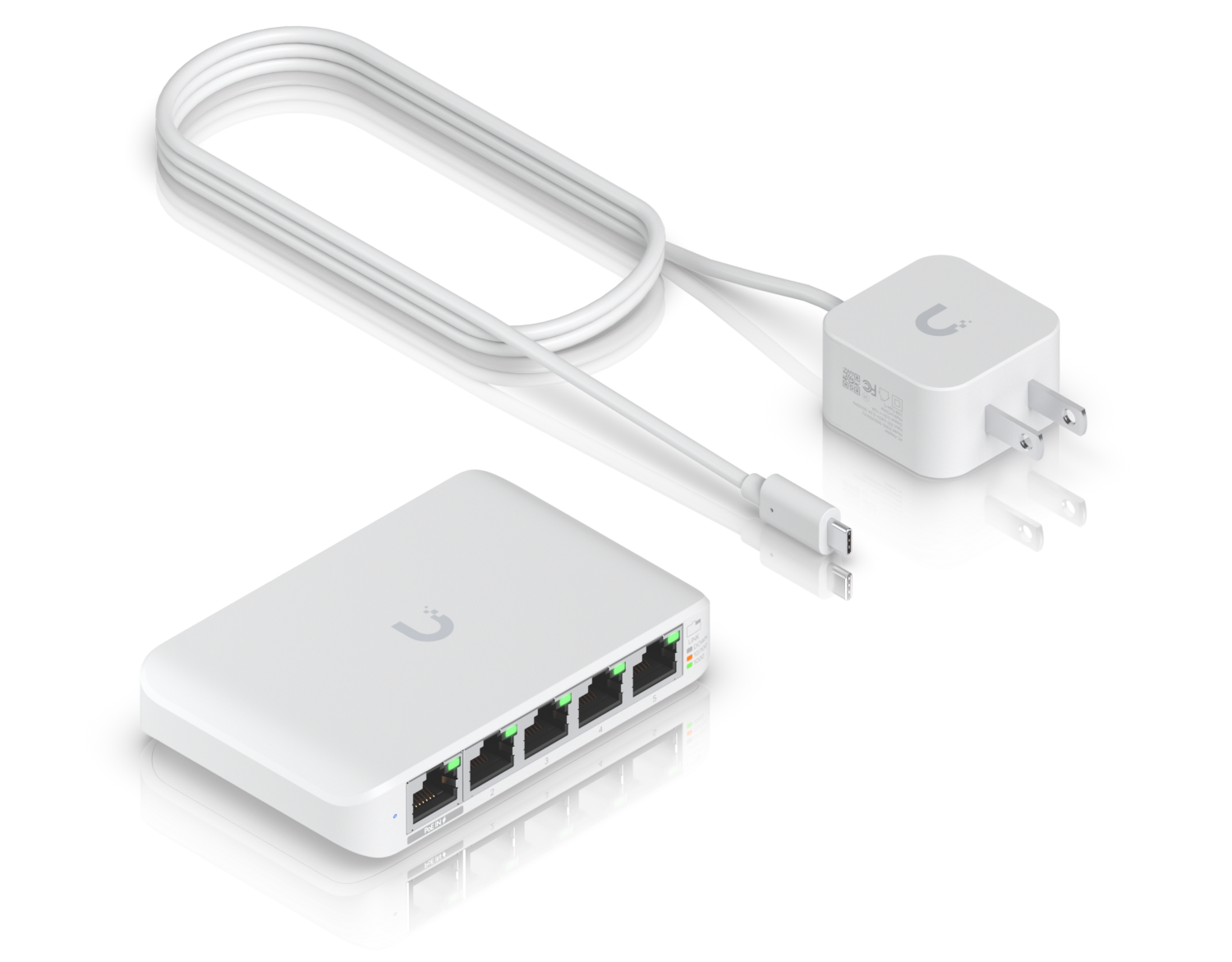 Switch Ubiquiti UniFi L2 5G 1P PoE USW-Flex-Mini - Oukey Store