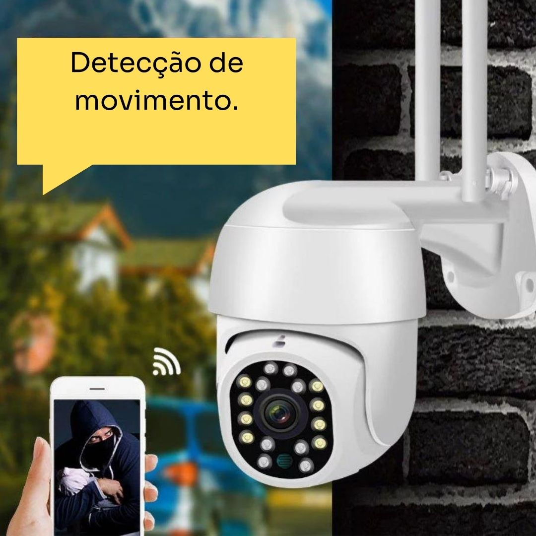 Câmera Ip Inteligente para área Externa - ESPAÇO LED
