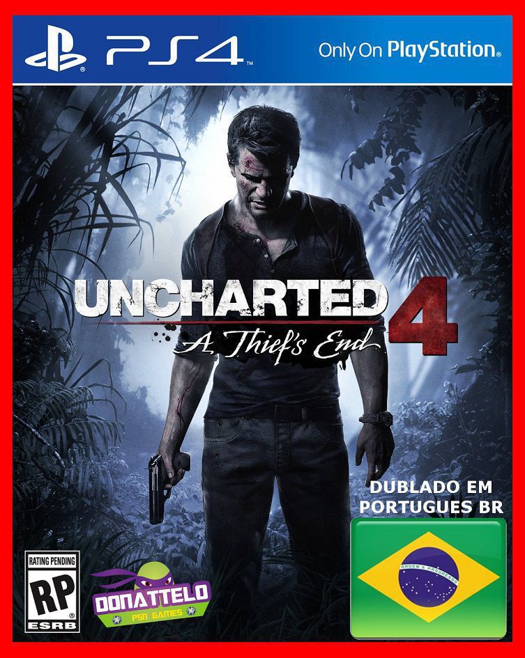Uncharted 4 A Thief's End Ps4 For PlayStation 4 Video Game PS3 PS5