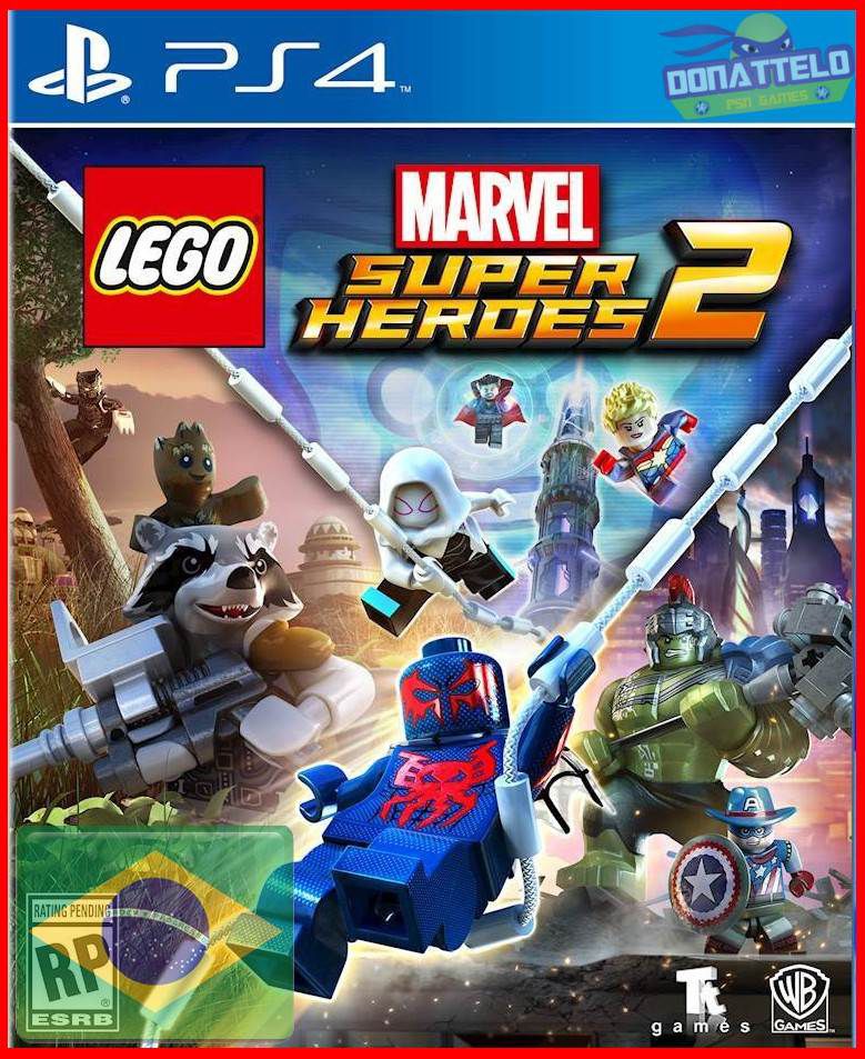 Lego Marvel Super Heroes Jogos Ps3 PSN Digital Playstation 3