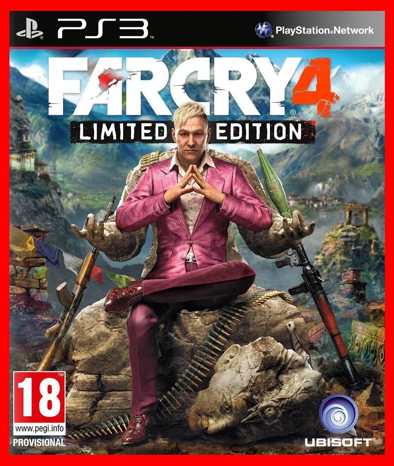 Far Cry 4 Ps3 Psn Midia Digital Portugues - Imediato