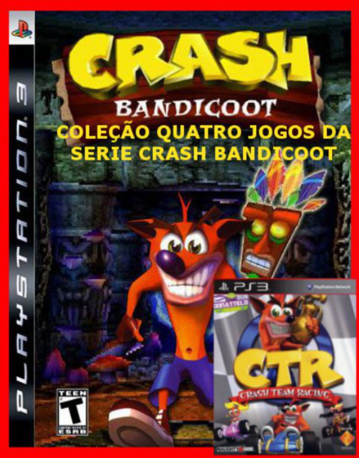 Crash Bandicoot Original Ps3 Atualização Hen/Han Ps3