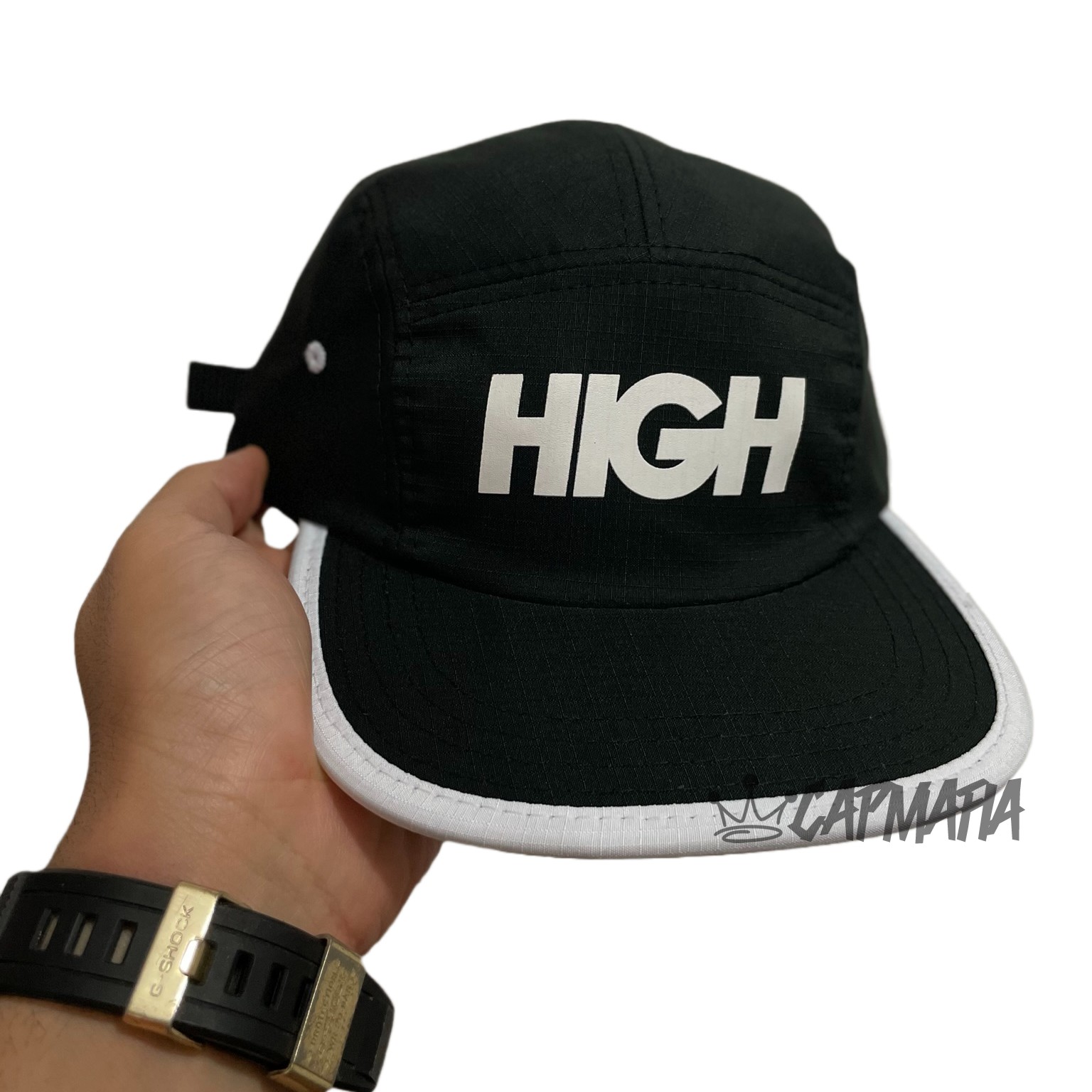 5 Panel High Boné Aba Reta Ajustável Dad Hat Edição 2023