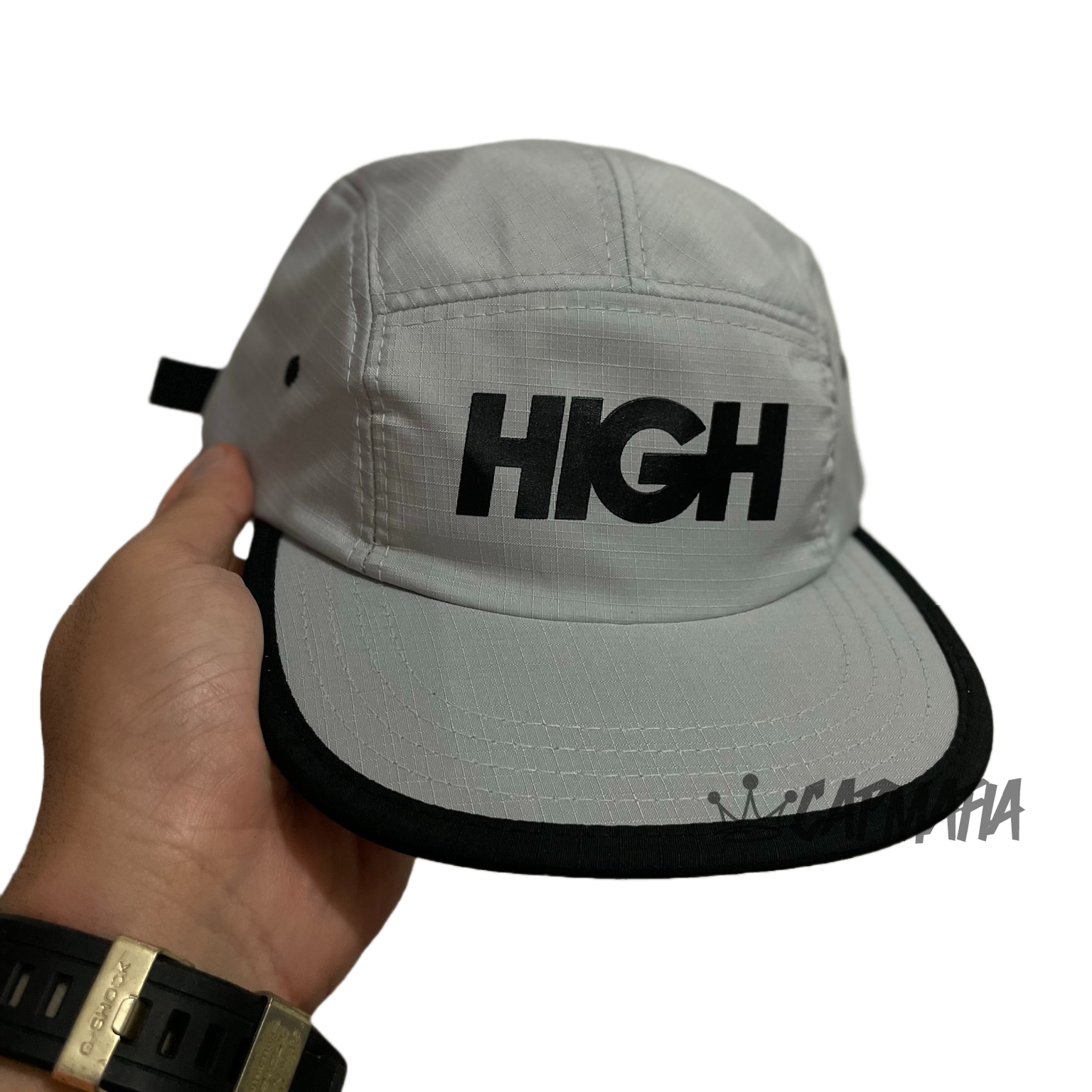 5 Panel High Boné Aba Reta Ajustável Dad Hat Edição 2023