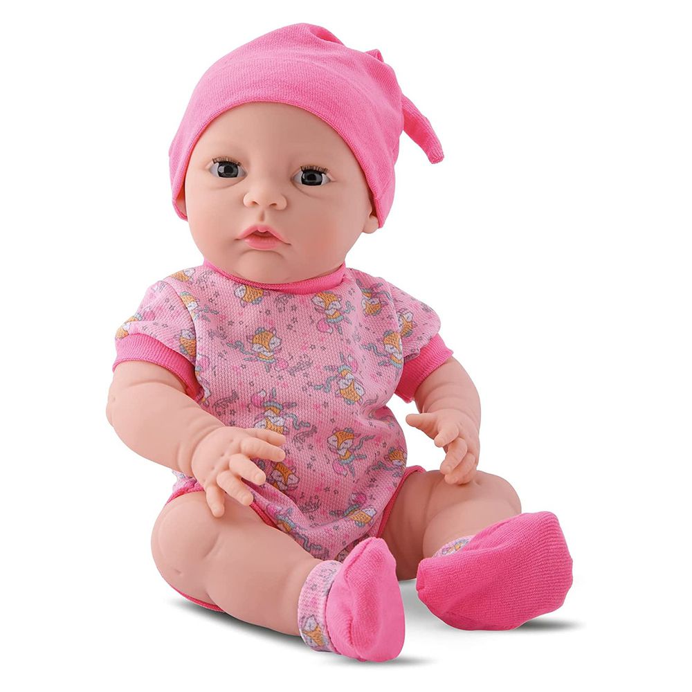 Boneca Reborn New Born Unique Colection Fecha Os Olhinhos