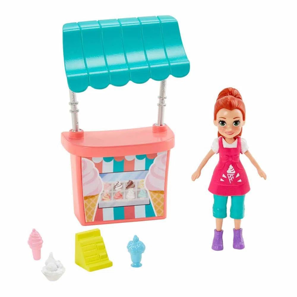 Polly Pocket Conjunto de Brinquedo Boutique de Moda : :  Brinquedos e Jogos