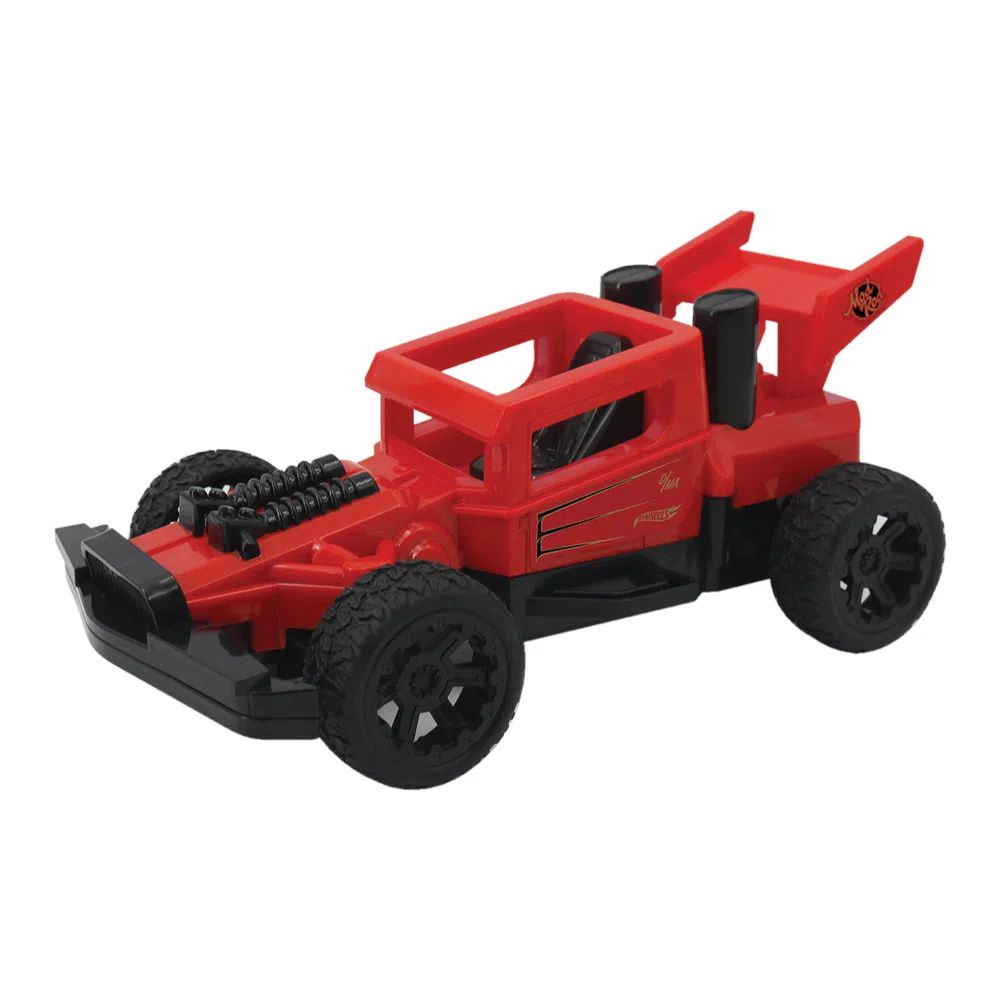 Carro Corrida Maluca - Vermelho - DM Toys - Casa Joka