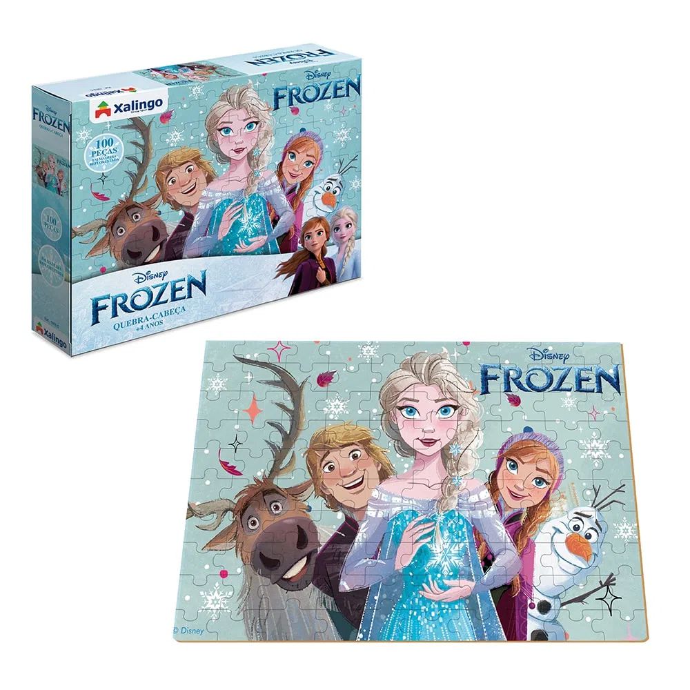 Quebra-Cabeça - 150 Peças - Disney - Frozen