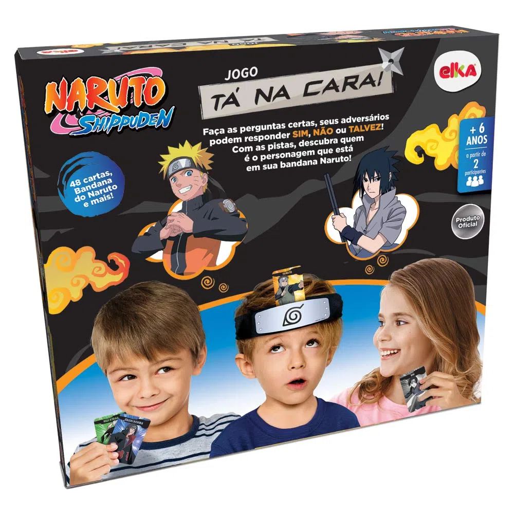 Jogo Tá Na Cara - Naruto Shippuden - Elka - Casa Joka