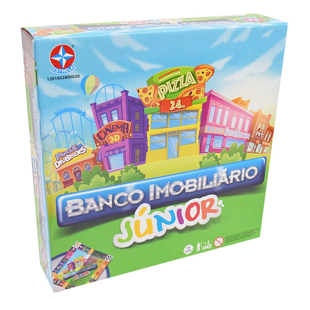 Jogo Banco Imobiliário Júnior Estrela