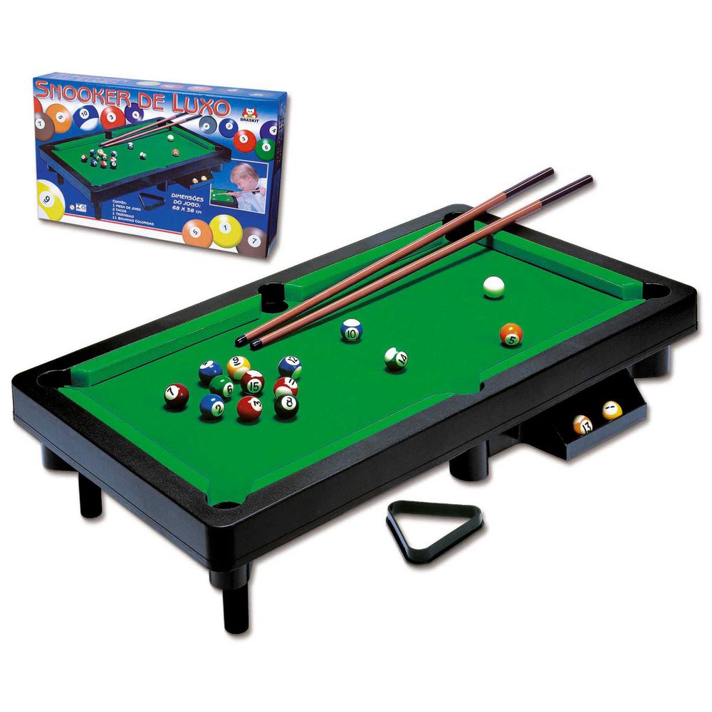 Snooker Infantil Mini Jogo Sinuca Com Bolinhas 20 Pçs