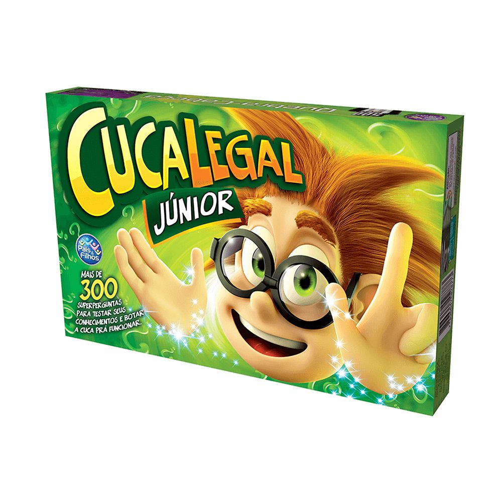 Jogo Cuca Legal Junior - Pais E Filhos - lojasmel