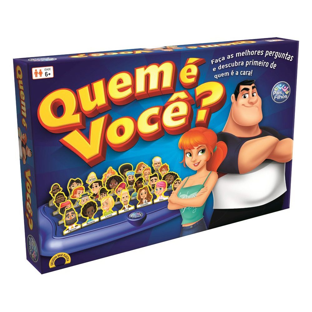 Jogo Quem é Você Pais E Filhos Casa Joka 5362