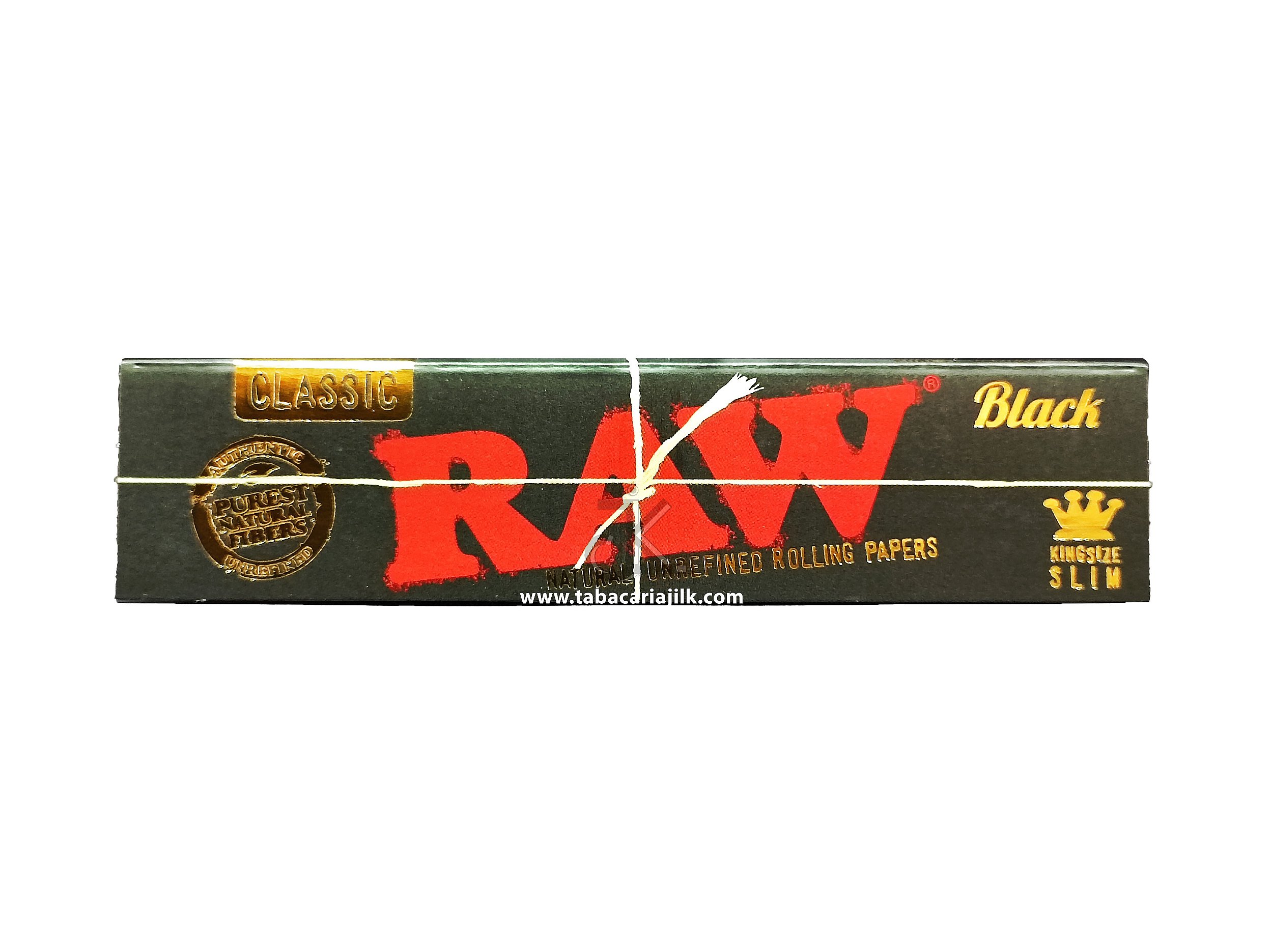 Seda Raw Black Classic King Size C/32 Folhas - Tabacaria JILK