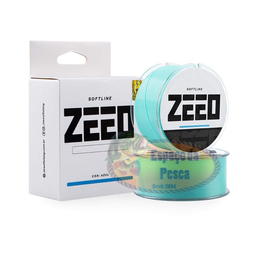 Linha Monofilamento ZEEO Softline Azul - 300m - ZEEO -  - A  melhor loja virtual de Pesca e Camping. 10 Anos