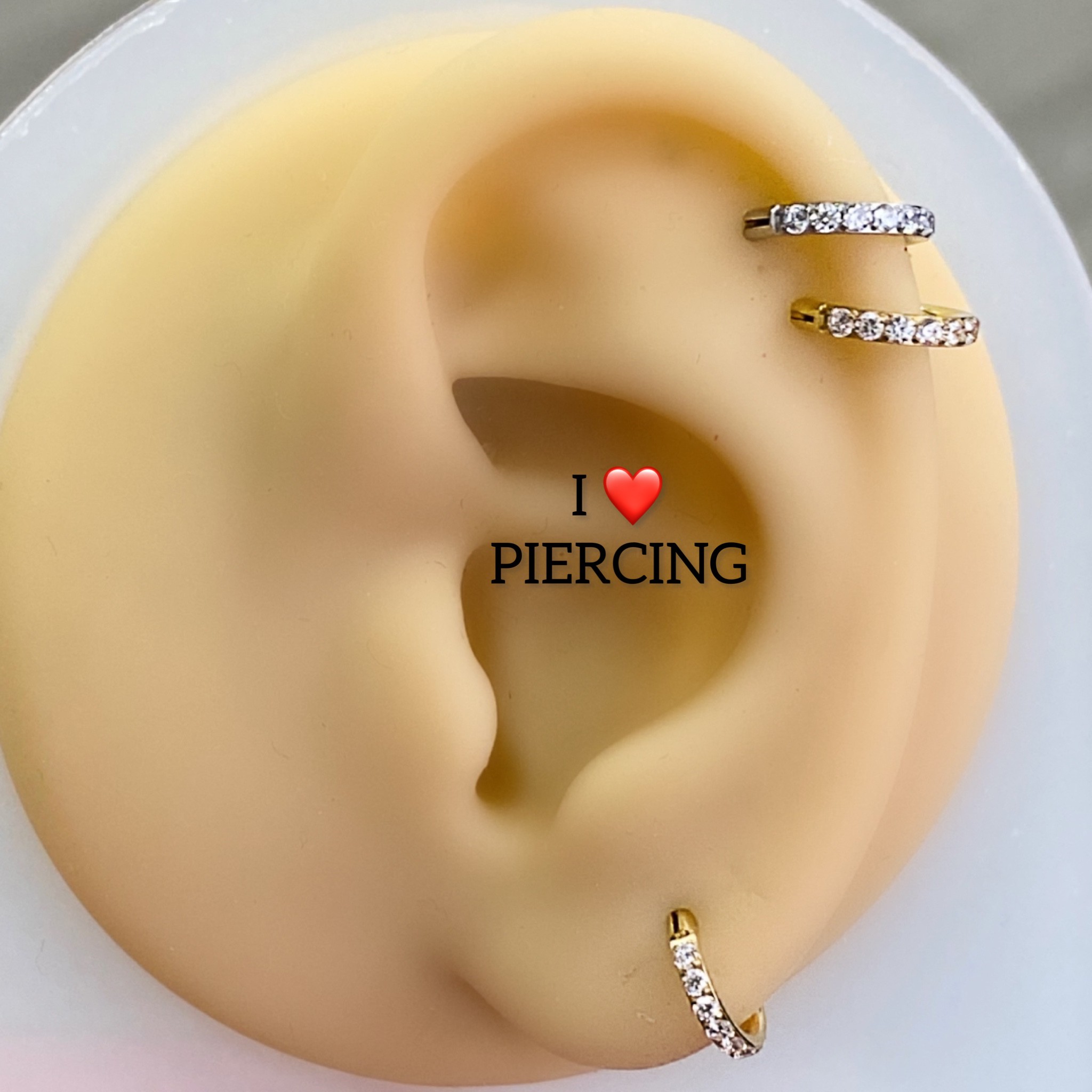 Piercing Hélix Argolinha Clicker Cartilagem Orelha Aço 6mm