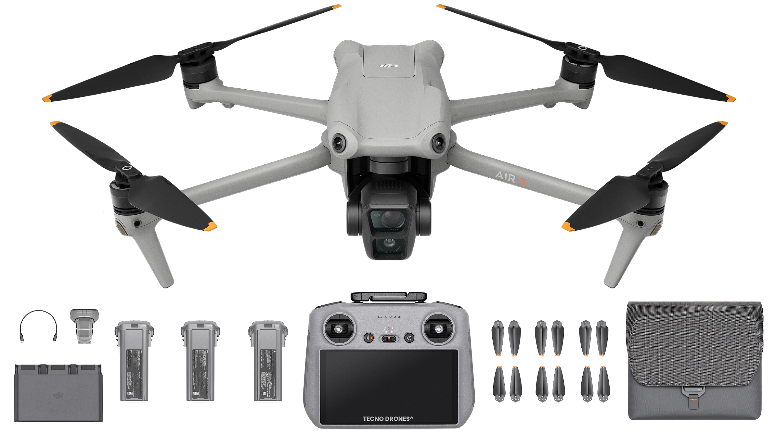 Drone DJI Mini 4 Pro + Controle com Tela + Fly More Kit (Versão Nacional) -  FlyPro - A melhor loja de Drones do Brasil!