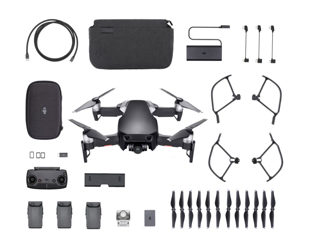 Drone Dji Mavic Air Onyx Black Fly More Combo - Tecno Drones - A Mais  Completa Loja de Drones do Brasil