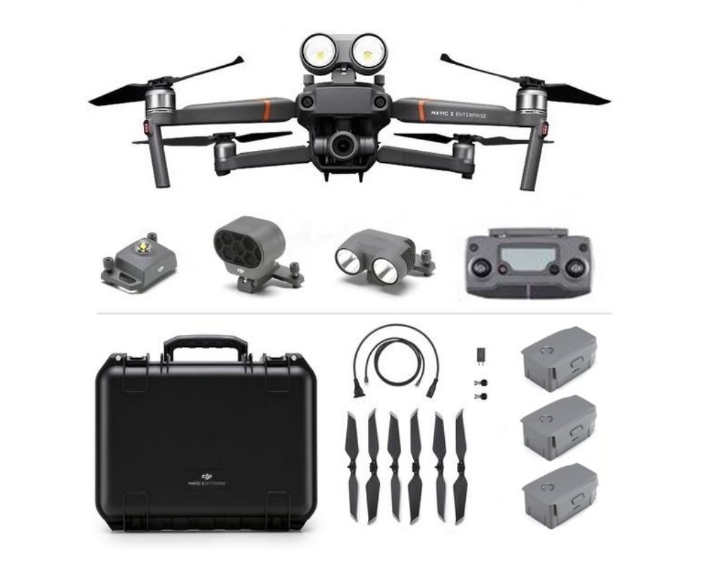 Drone Dji Mavic 2 Enterprise Zoom Fly More Kit - Tecno Drones - A