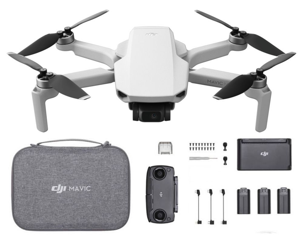 Drone Dji Mavic Mini Fly More Combo - Tecno Drones - A Mais