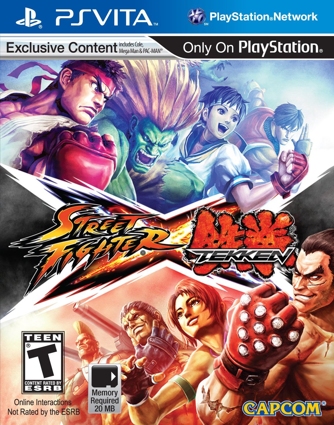 Jogo PS3 Street Fighter VS Tekken