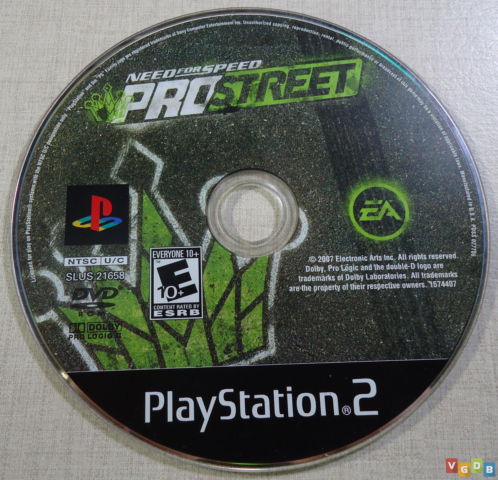 PS2] Need For Speed Pro Street