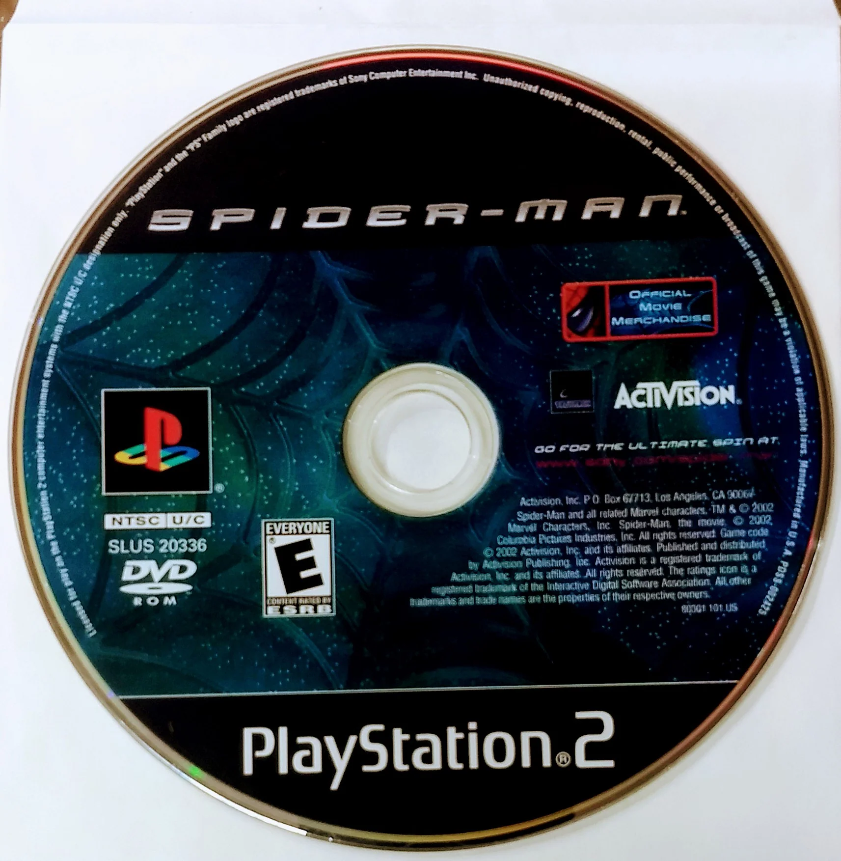 Jogo Spider-Man 3 ps2