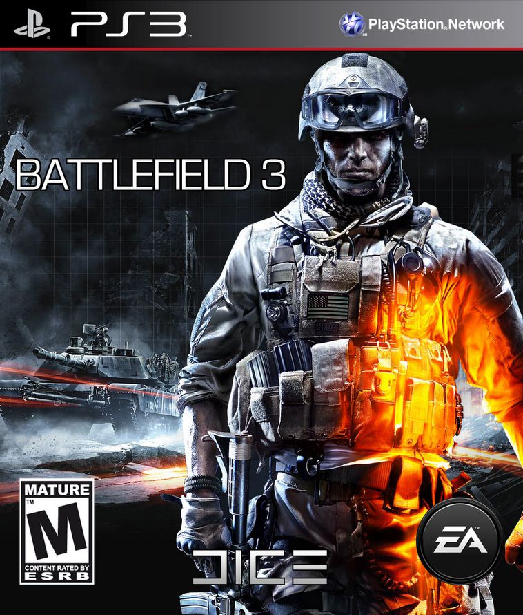 Jogo Battlefield 3 Playstation 3 Ps3 Fps Guerra Bf3 Shooter