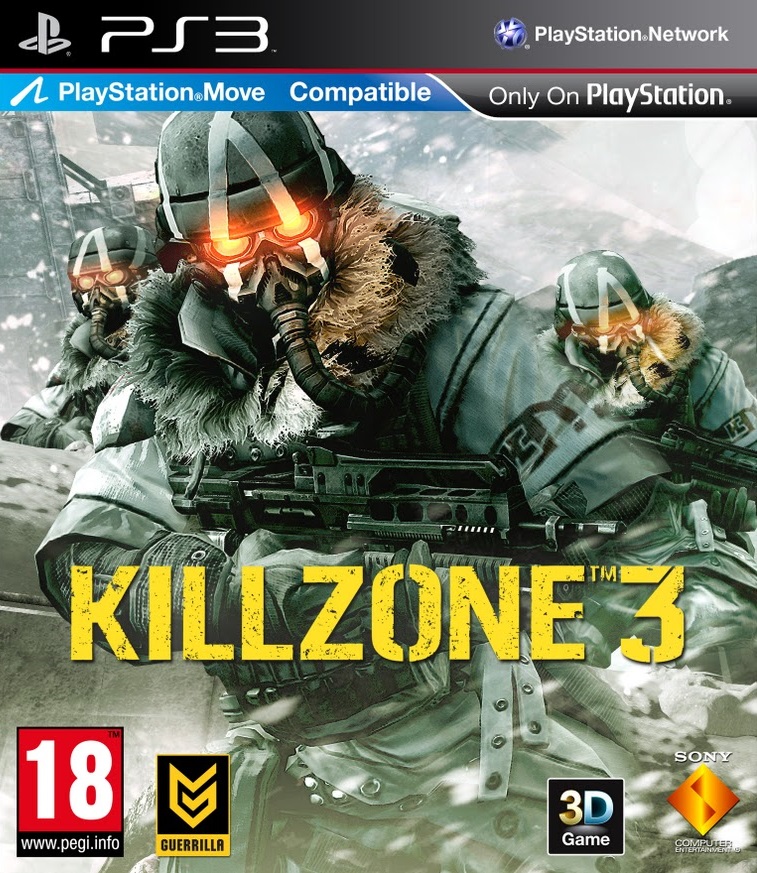 Jogo killzone 3 PS3 original novo em Promoção na Americanas