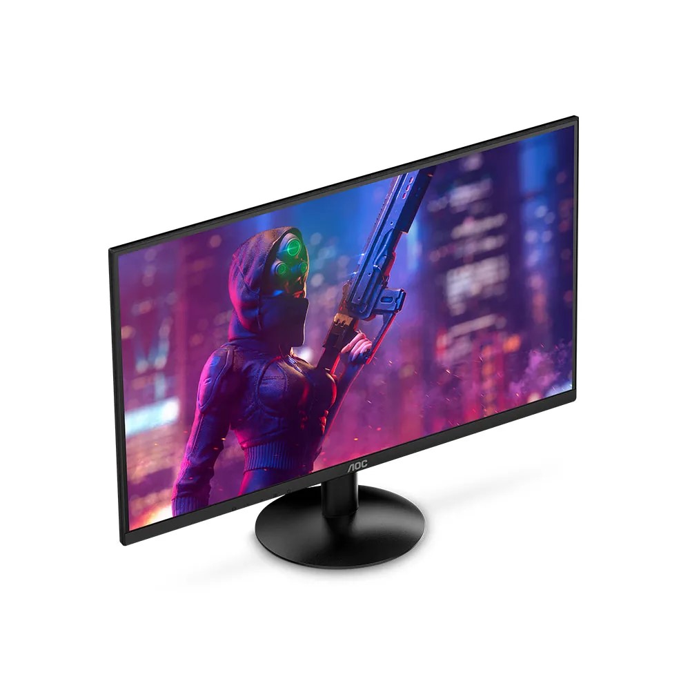 MONITOR AOC 27 FHD IPS 27B30H, 100 HZ, 1MS, HDMI/VGA, VESA, PRETO ...