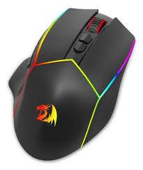 MOUSE GAMER REDRAGON AXE PRO PRETO M814RGB-PRO - Infopeças Super Loja ...